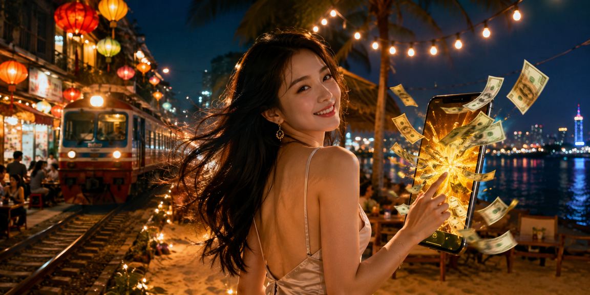 Người dùng tại Sài Gòn kiểm tra cashback và cập nhật ứng dụng cpc2 trên điện thoại